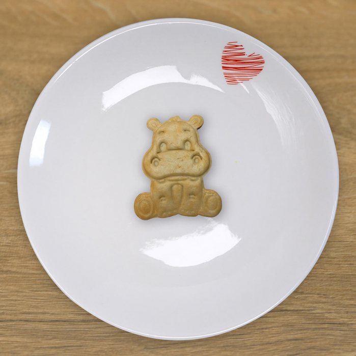 CookieStamp - Hipopotam, 90x75x16 mm - Cookie Cutter Decorativ pentru Aluat, Ștampilă pentru Biscuiți Unicat - Ideal pentru copii [5]