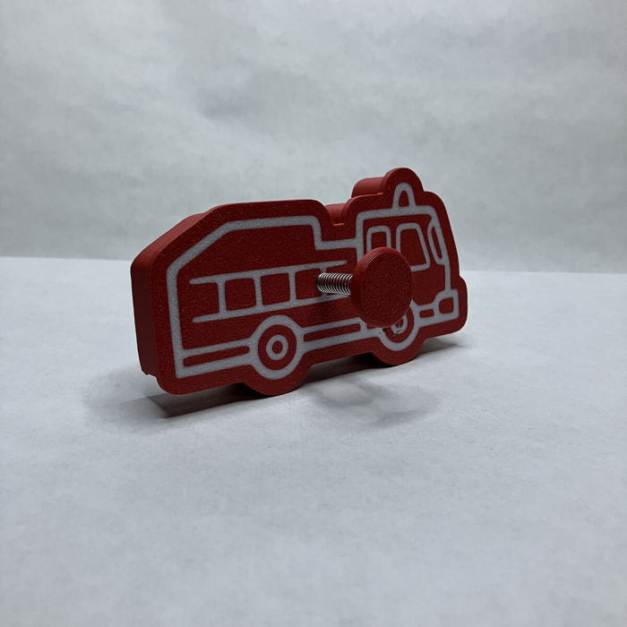 CookieStamp - Masina de Pompieri, 54x98x16 mm - Cookie Cutter Decorativ pentru Aluat, Ștampilă pentru Biscuiți Unicat - Ideal pentru copii [9]