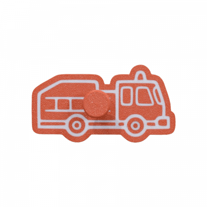 CookieStamp - Masina de Pompieri, 54x98x16 mm - Cookie Cutter Decorativ pentru Aluat, Ștampilă pentru Biscuiți Unicat - Ideal pentru copii [8]