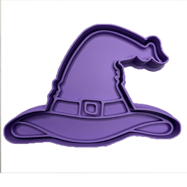 CookieStamp - Palarie Vrajitoare, 70x90x16 mm - Cookie Cutter Decorativ pentru Aluat, Ștampilă pentru Biscuiți Unicat - Ideal pentru copii [7]