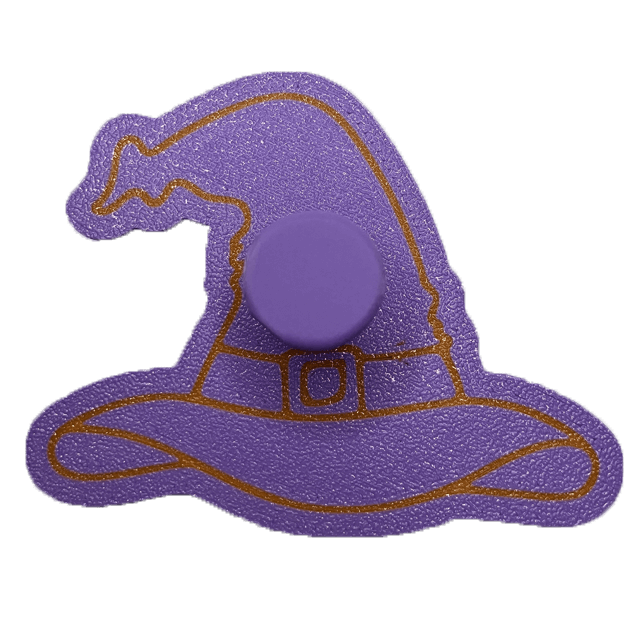 CookieStamp - Palarie Vrajitoare, 70x90x16 mm - Cookie Cutter Decorativ pentru Aluat, Ștampilă pentru Biscuiți Unicat - Ideal pentru copii [8]