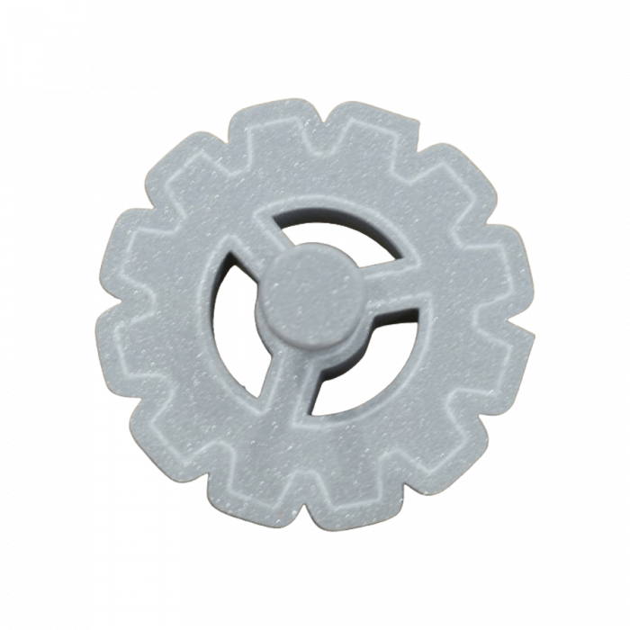 CookieStamp - Roată Zimțată 1, 78x78x16 mm - Cookie Cutter Decorativ pentru Aluat, Ștampilă pentru Biscuiți Unicat - Ideal pentru copii [8]