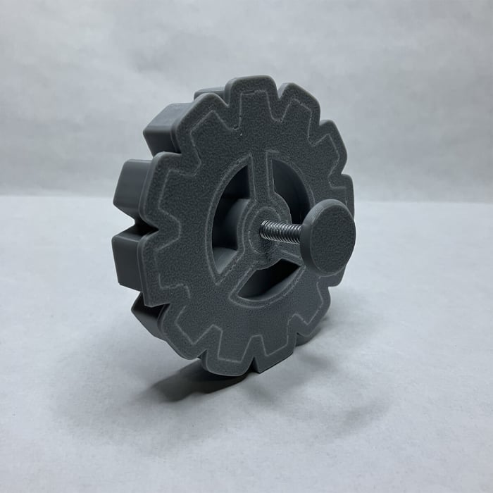 CookieStamp - Roată Zimțată 1, 78x78x16 mm - Cookie Cutter Decorativ pentru Aluat, Ștampilă pentru Biscuiți Unicat - Ideal pentru copii [9]