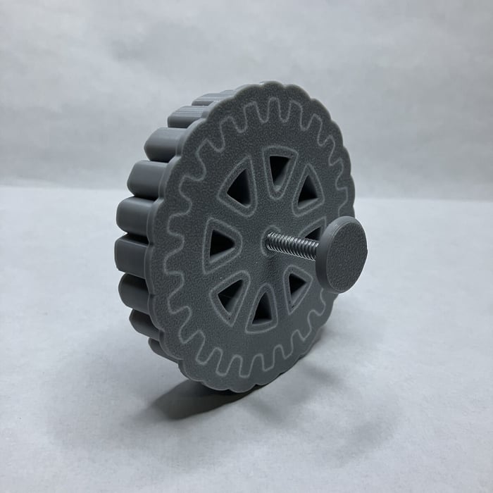 CookieStamp - Roată Zimțată 3, 79x79x16 mm - Cookie Cutter Decorativ pentru Aluat, Ștampilă pentru Biscuiți Unicat - Ideal pentru copii [9]