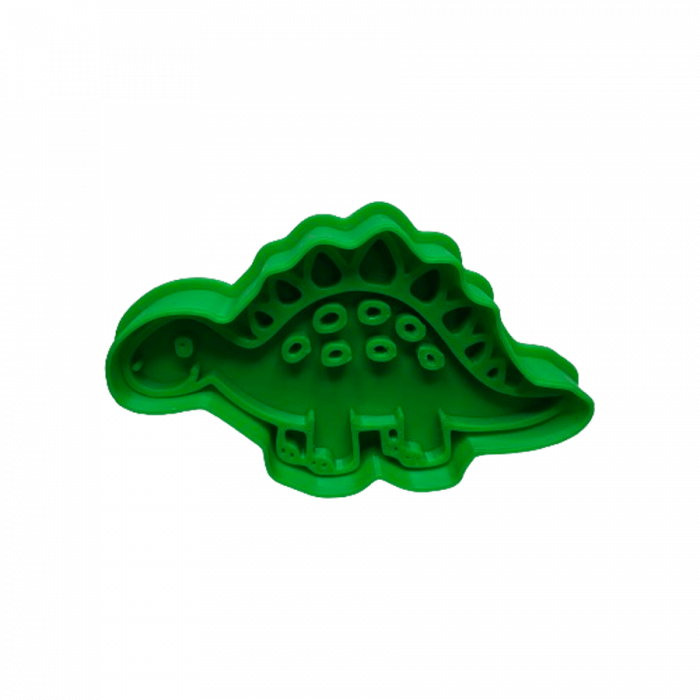 CookieStamp - Dinozaur Stegosaurus, 51x85x16 mm - Cookie Cutter Decorativ pentru Aluat, Ștampilă pentru Biscuiți Unicat - Ideal pentru copii [7]