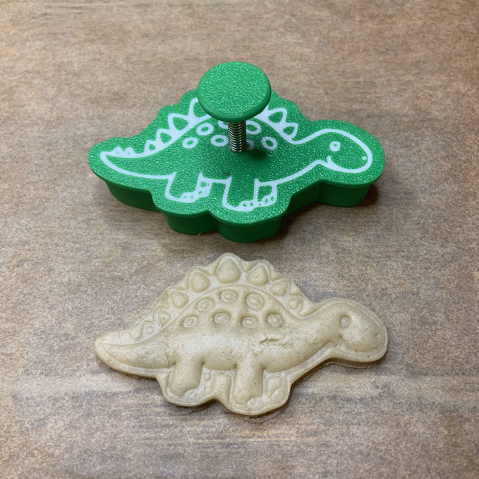 CookieStamp - Dinozaur Stegosaurus, 51x85x16 mm - Cookie Cutter Decorativ pentru Aluat, Ștampilă pentru Biscuiți Unicat - Ideal pentru copii [6]