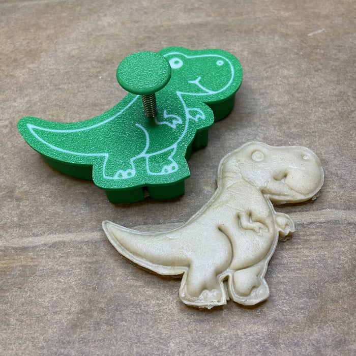 CookieStamp - Dinozaur T-Rex, 70x90x16 mm - Cookie Cutter Decorativ pentru Aluat, Ștampilă pentru Biscuiți Unicat - Ideal pentru copii [6]