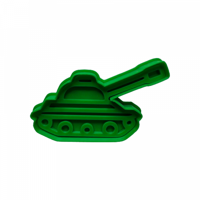 CookieStamp - Tanc, 60x101x16 mm - Cookie Cutter Decorativ pentru Aluat, Ștampilă pentru Biscuiți Unicat - Ideal pentru copii [7]