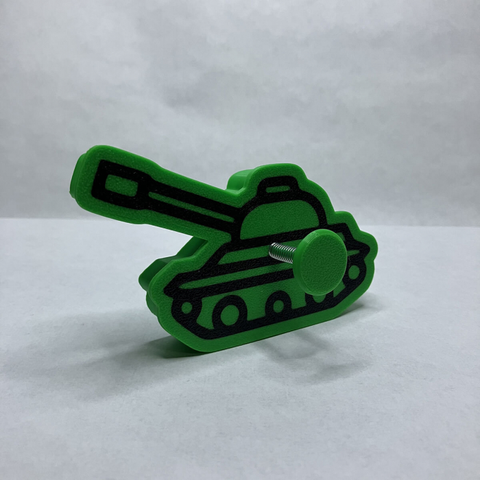 CookieStamp - Tanc, 60x101x16 mm - Cookie Cutter Decorativ pentru Aluat, Ștampilă pentru Biscuiți Unicat - Ideal pentru copii [9]