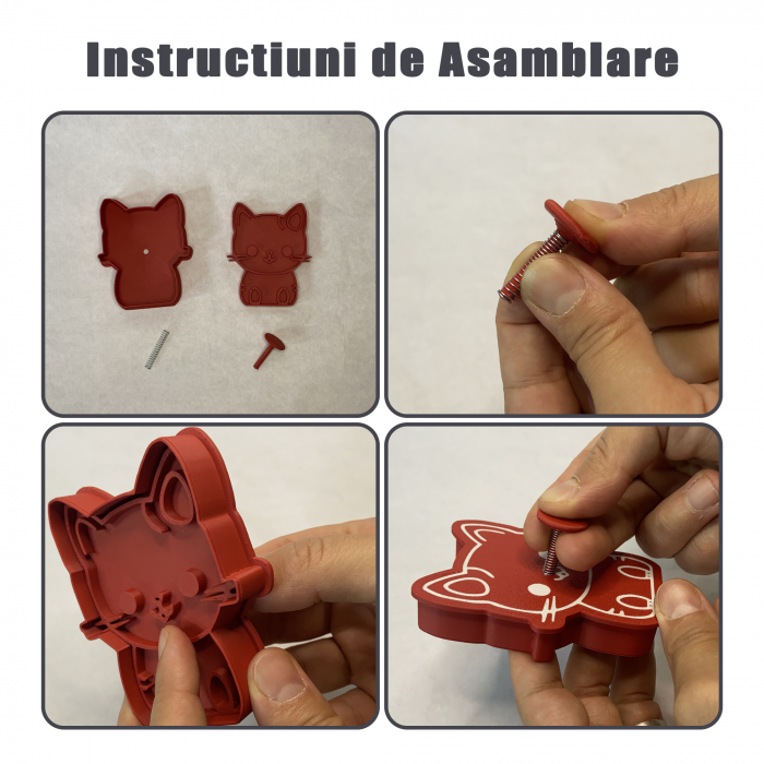 CookieStamp - Iepuraș de Paște, 90x76x16 mm - Cookie Cutter Decorativ pentru Aluat, Ștampilă pentru Biscuiți Unicat - Ideal pentru copii [4]