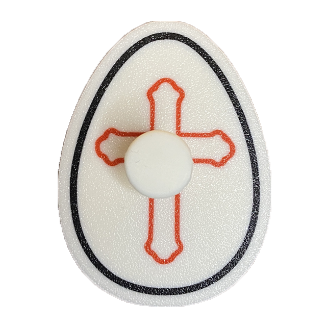 CookieStamp - Ou Cruce, 88x66x16 mm - Cookie Cutter Decorativ pentru Aluat, Ștampilă pentru Biscuiți Unicat - Ideal pentru copii [8]