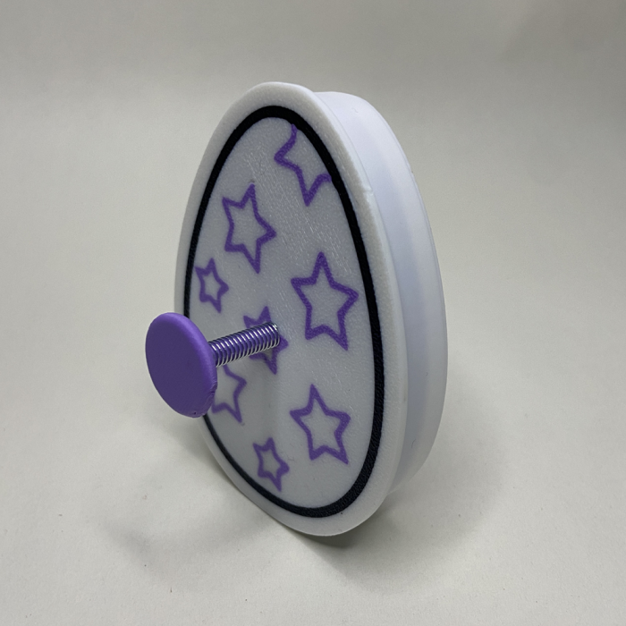 CookieStamp - Ou cu Stelute, 88x66x16 mm - Cookie Cutter Decorativ pentru Aluat, Ștampilă pentru Biscuiți Unicat - Ideal pentru copii [9]
