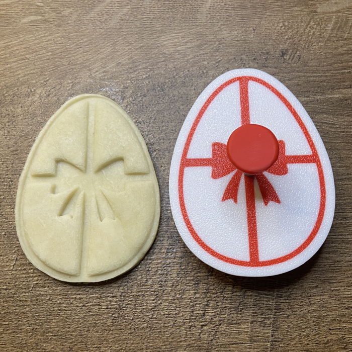 CookieStamp - Ou Cadou, 88x66x16 mm - Cookie Cutter Decorativ pentru Aluat, Ștampilă pentru Biscuiți Unicat - Ideal pentru copii [6]