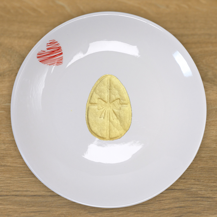 CookieStamp - Ou Cadou, 88x66x16 mm - Cookie Cutter Decorativ pentru Aluat, Ștampilă pentru Biscuiți Unicat - Ideal pentru copii [5]