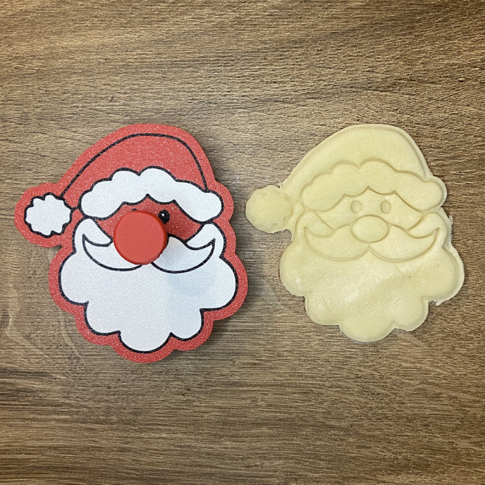 CookieStamp - Mos Craciun, 89x89x16 mm - Cookie Cutter Decorativ pentru Aluat, Ștampilă pentru Biscuiți Unicat - Ideal pentru copii [9]