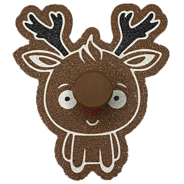 CookieStamp - Renul Rudolf, 89x78x16 mm - Cookie Cutter Decorativ pentru Aluat, Ștampilă pentru Biscuiți Unicat - Ideal pentru copii [6]