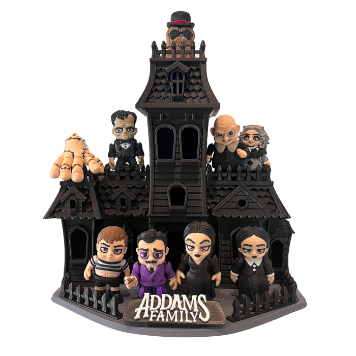 Familia Addams cu castel