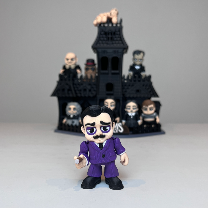 Familia Addams – Set cu 9 Figurine, fara Castel [4]