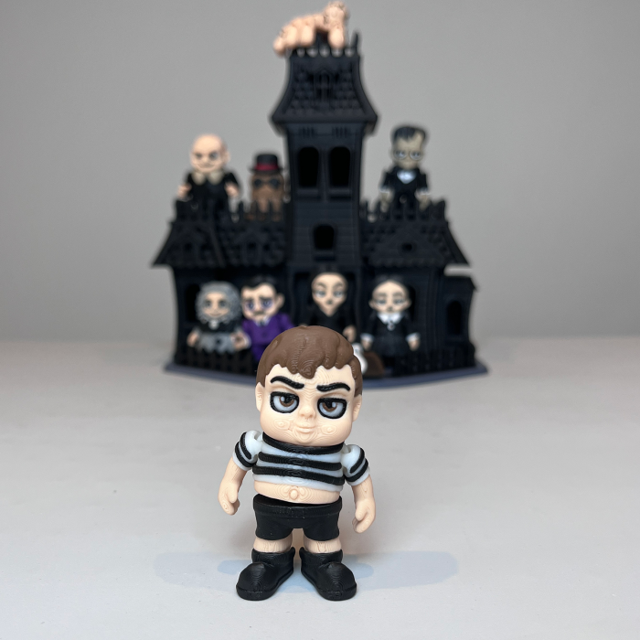 Familia Addams – Set cu 9 Figurine, cu Castel [9]