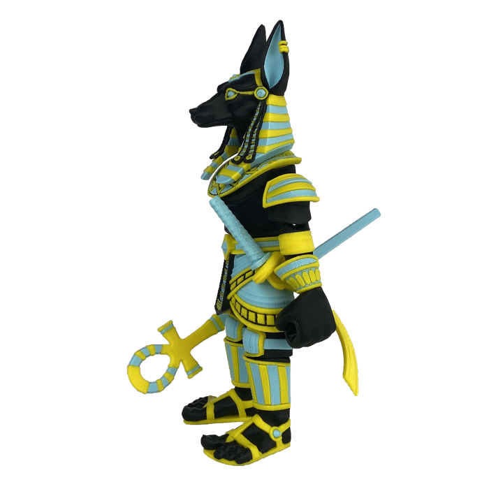 Figurina Anubis, 16 cm, Jucarie 3D Articulata, Plastic [2]