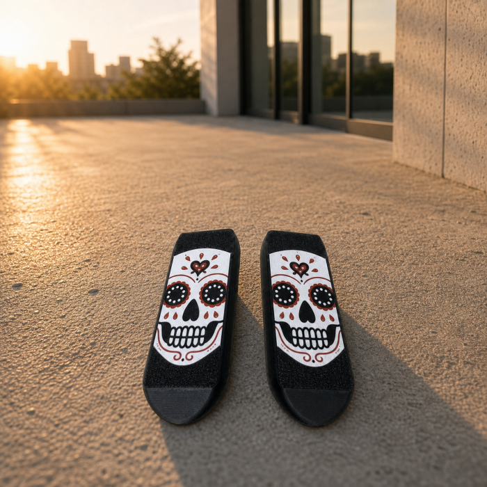 Crimson Skull - KickFlip Fidget [4]
