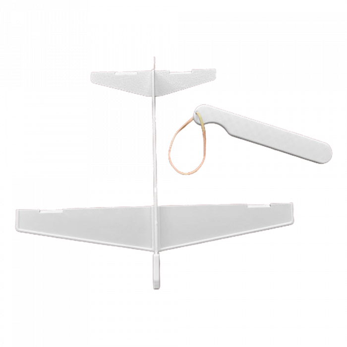Kit de constructie, model Planor, lansare cu prastie [2]