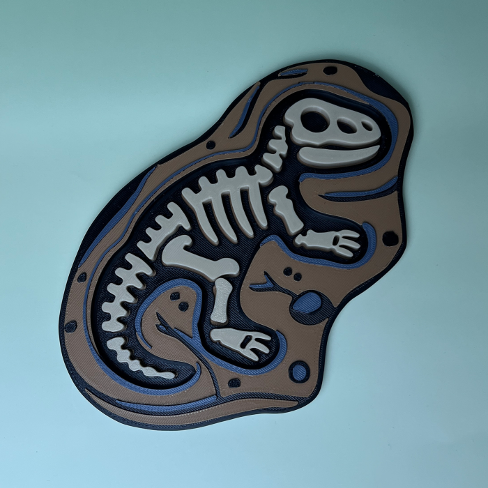 Puzzle Fosilă T-Rex - Joc Educativ și Senzorial [5]
