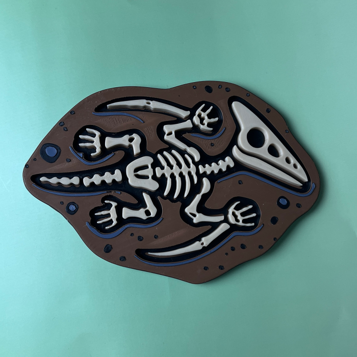 Puzzle Fosilă Pterodactil - Joc Educativ și Senzorial [4]