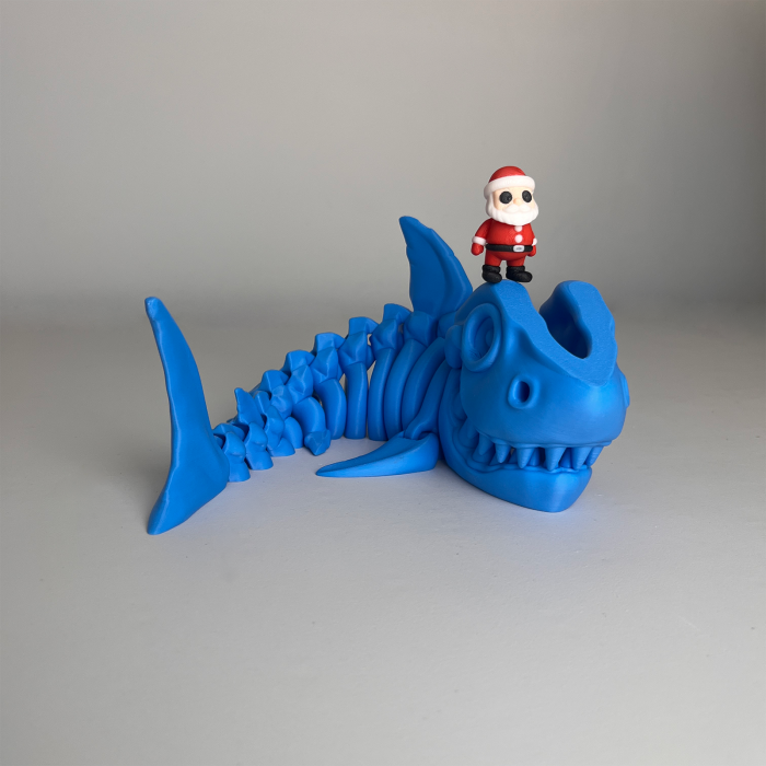 Schelet MARE Rechin cu mini-Ziglut, 34 cm [4]
