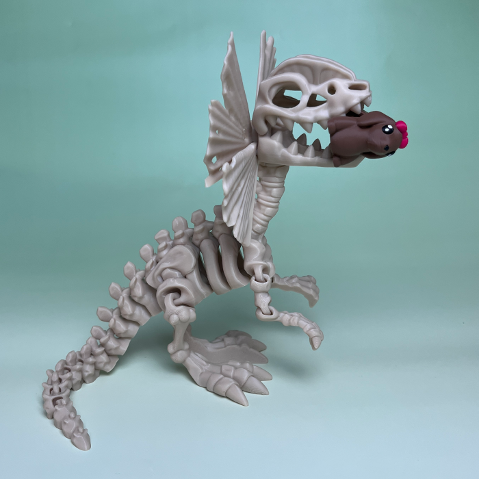 Schelet Dilophosaurus cu Mini Zigluț Surpriză – 25 cm [4]