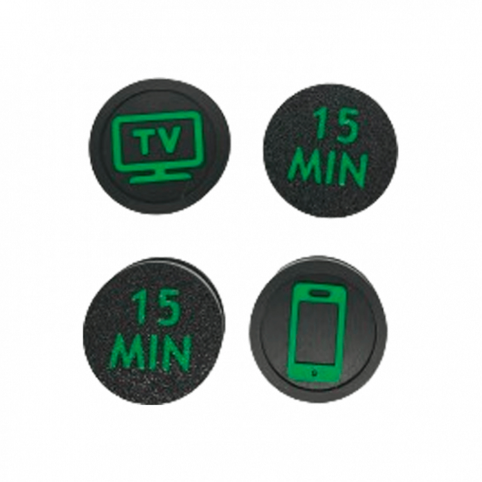 Set Screen Time Tokens - Sistem Recompense pentru Copii 7+ ani | Control Timp TV/Tabletă (15/30/60 min) | Joc Educativ Parenting & Cadou Familial [7]