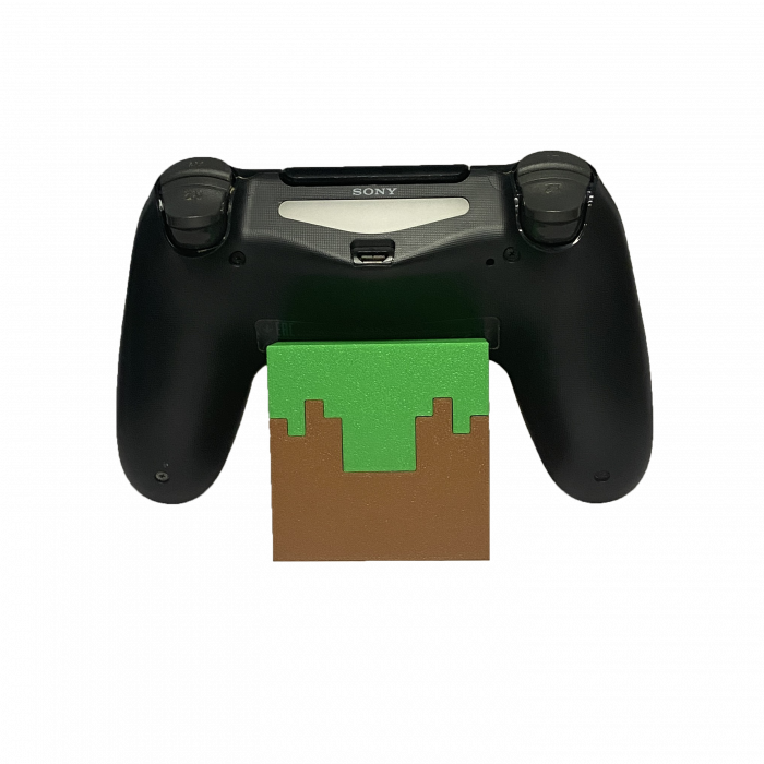 Suport Controller Minecraft - Stand Gaming PS4 | Design 3D Minimalist | Cadou pentru Gameri Pasionați (Printat 3D, Compatibil DualShock) [4]