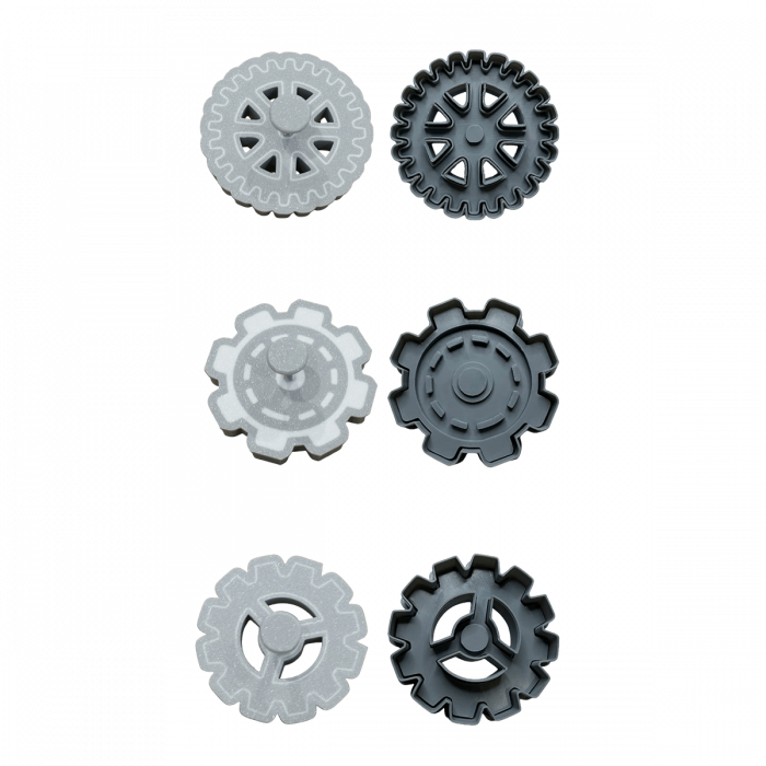 Set 3 CookieStamps - Roti Zimtate - Cookie Cutters Decorative pentru Aluat, Ștampile Biscuiți Artizanali - forme ideale pentru copii [2]