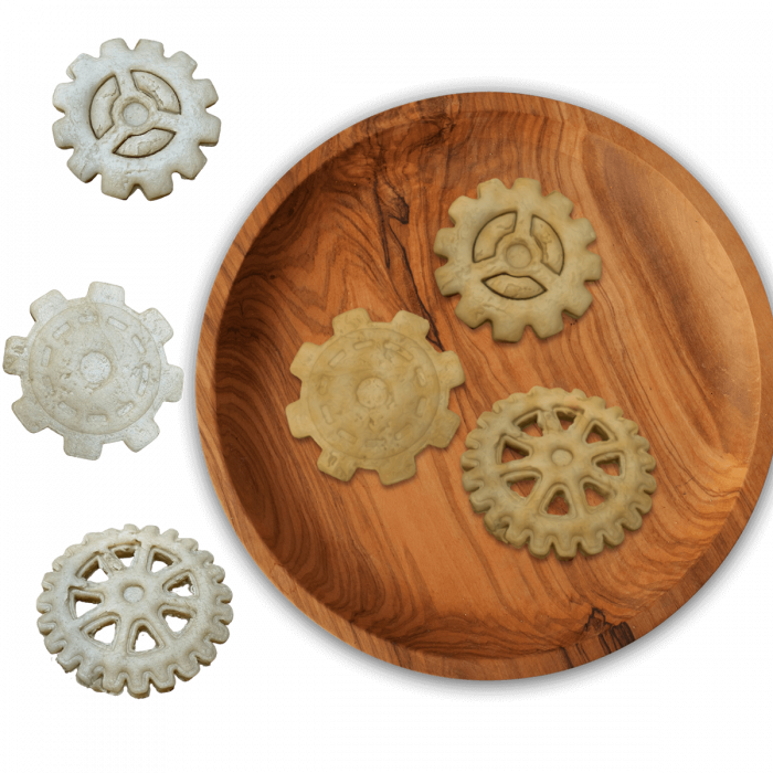 Set 3 CookieStamps - Roti Zimtate - Cookie Cutters Decorative pentru Aluat, Ștampile Biscuiți Artizanali - forme ideale pentru copii [6]