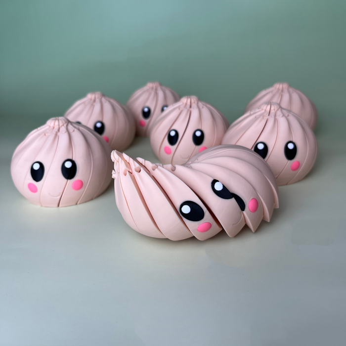Squishy Dumpling Fidget – Jucărie Tactilă & Adorabilă [4]
