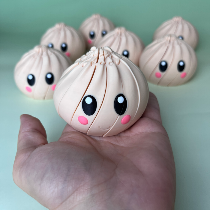 Squishy Dumpling Fidget – Jucărie Tactilă & Adorabilă [2]