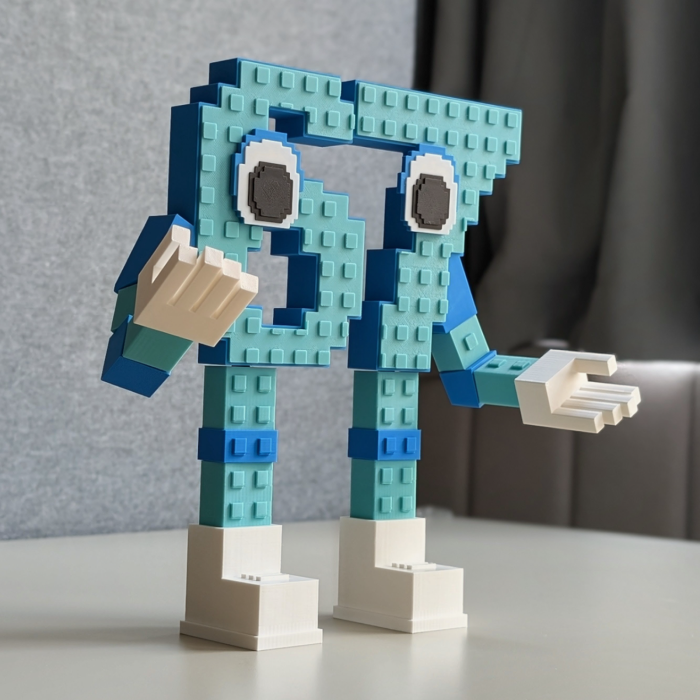 Statueta Six Seven - 67 , jucarie 3D, Plastic [3]