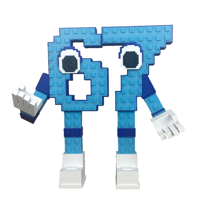 Statueta Six Seven - 67 , jucarie 3D, Plastic [5]