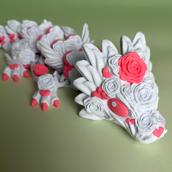 Rosa – Zigluț Dragonul Trandafirilor, Jucărie Flexibilă & Articulată, 27 cm [3]