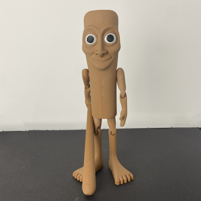 Thug Tung Sahur - Italian Brain Rot - Jucarie 3D Articulata, Plastic [5]