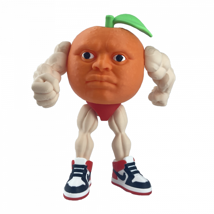 Udin din din dun - Italian Brain Rot - Jucarie 3D Articulata, Plastic [4]