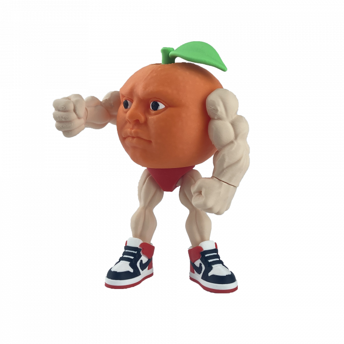 Udin din din dun - Italian Brain Rot - Jucarie 3D Articulata, Plastic [5]