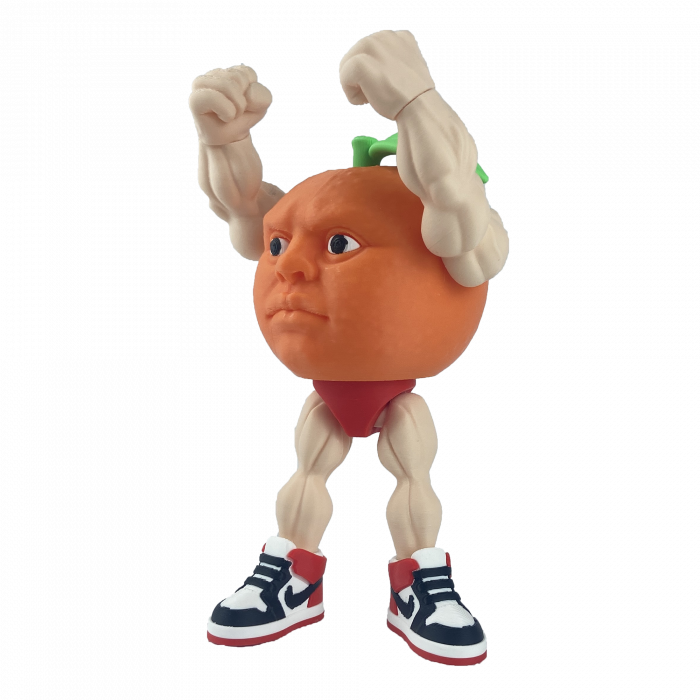 Udin din din dun - Italian Brain Rot - Jucarie 3D Articulata, Plastic [7]