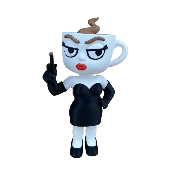 Espressona Signora - Italian Brain Rot - Jucarie 3D Articulata, Plastic [4]