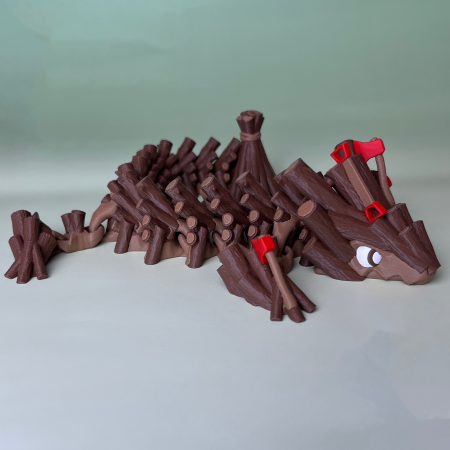 Syl – Zigluț Dragonul Pădurii, Jucărie Flexibilă & Articulată, 29 cm [4]