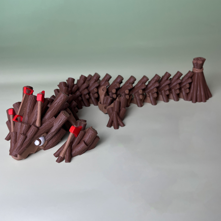 Syl – Zigluț Dragonul Pădurii, Jucărie Flexibilă & Articulată, 29 cm [5]