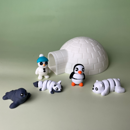 Iglu Polar - Set cu 5 Zigluți Tematici [3]