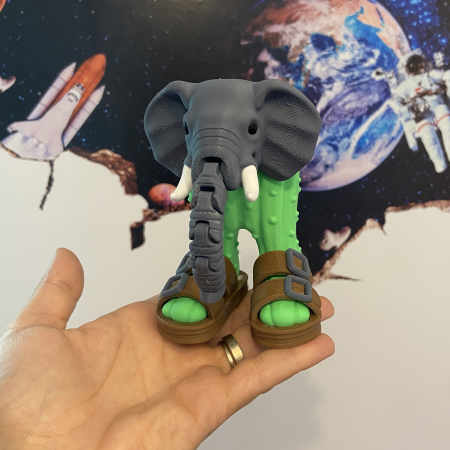 Lirili Larila - Italian Brain Rot - Jucarie 3D Articulata, Plastic [1]