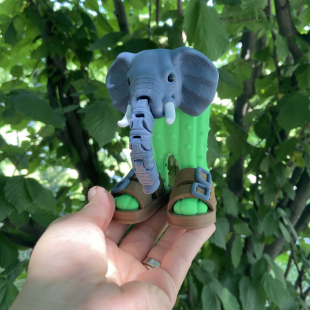 Lirili Larila - Italian Brain Rot - Jucarie 3D Articulata, Plastic [5]