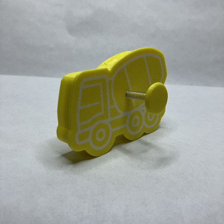 CookieStamp - Betoniera, 60x90x16 mm - Cookie Cutter Decorativ pentru Aluat, Ștampilă pentru Biscuiți Unicat - Ideal pentru copii [8]